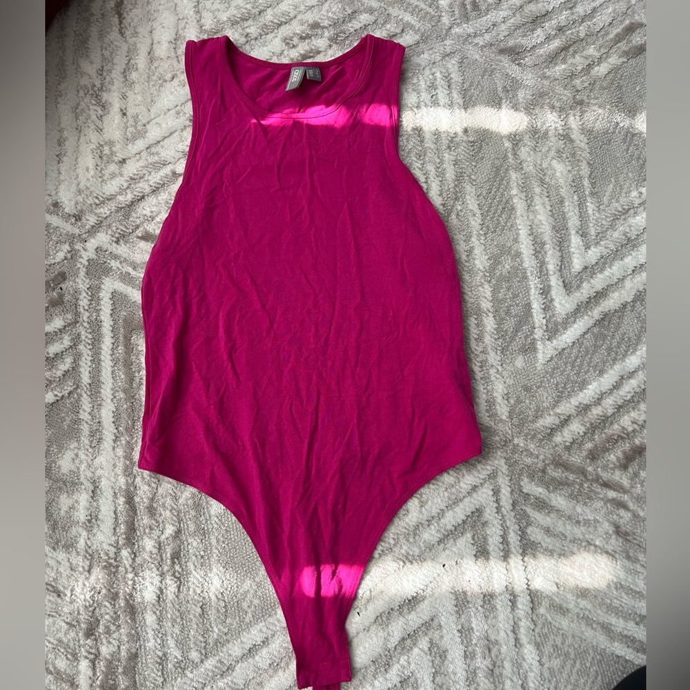 ASOS pink body suit size 4